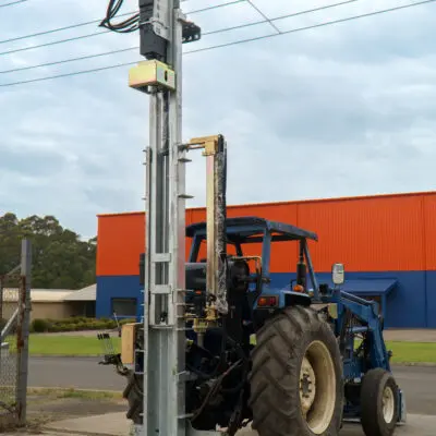 Elgra High Lift post driver - close up of series 89
