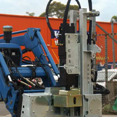 Elgra steel post driver - series 90