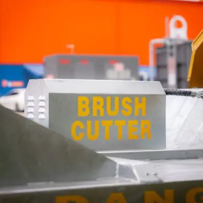 Elgra Engineering: Close up of two blade slasher